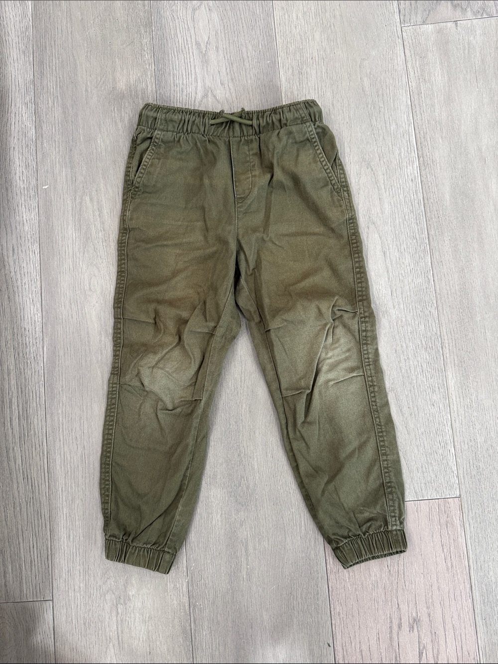 H&M Olive Green Kids Jogger Pants